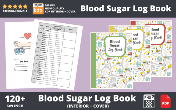 Download Road Blood Sugar Log Book - Premium Resources