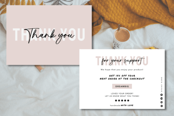 Download Modern Thank You Cards Template - Premium Bundle