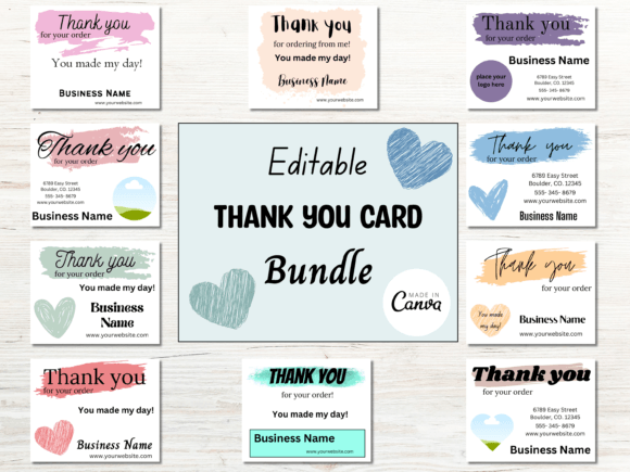Download Small Business Thank You Cards Templates - Premium Resources