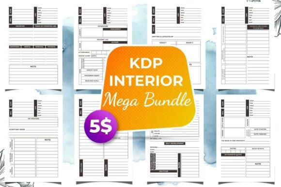 Download Best Selling KDP Templates Mega Bundle V13 - Best Collection